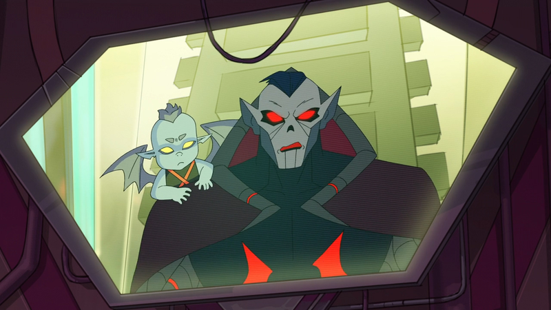 Hordak, mostly appearing on viewer.